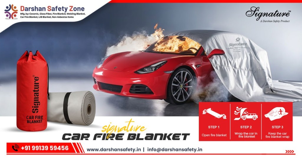 Signature Car Fire Blanket Manufacturer and Supplier in Maharashtra