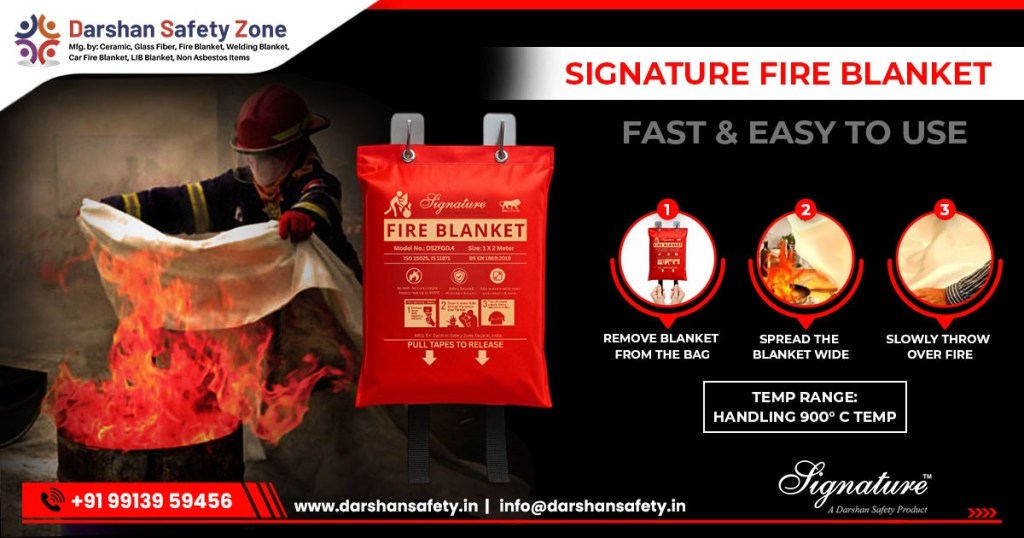 Fire Blanket Manufacturer and Supplier in Odisha