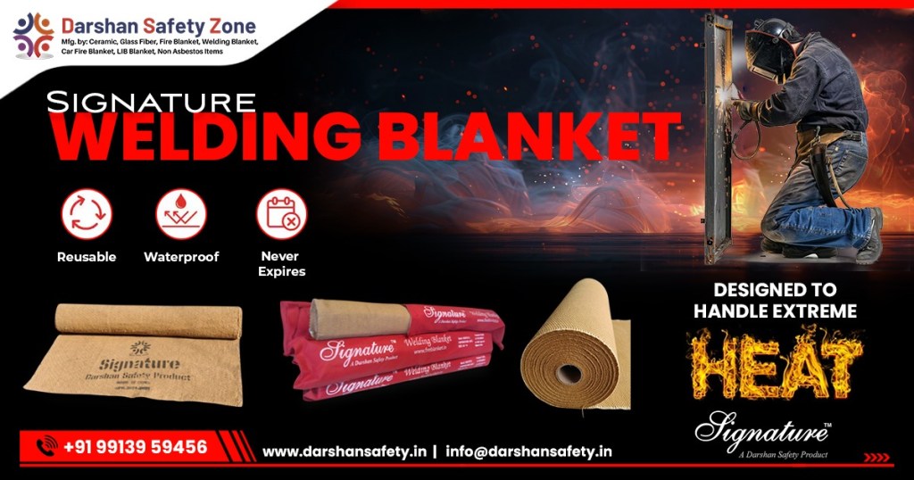 Welding Blanket Manufacturer and Supplier in Odisha | Darshan Safety Zone