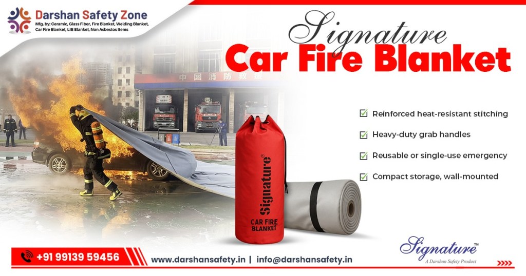 Car Fire Blanket Manufacturer and Supplier in Telangana