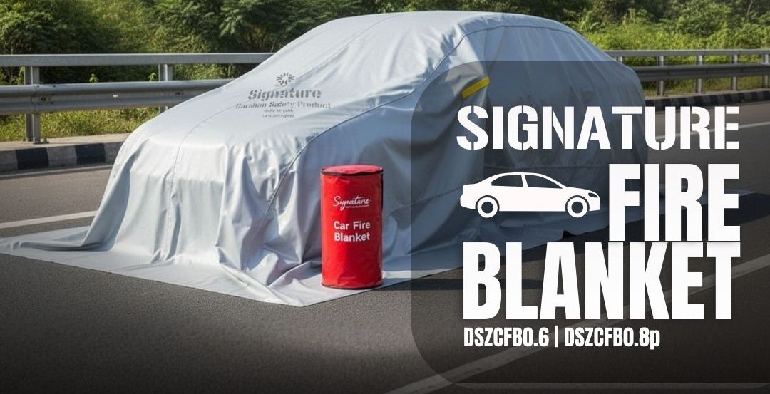 EV Fire Blanket in Birmingham covering electric car fire for lithium battery safety