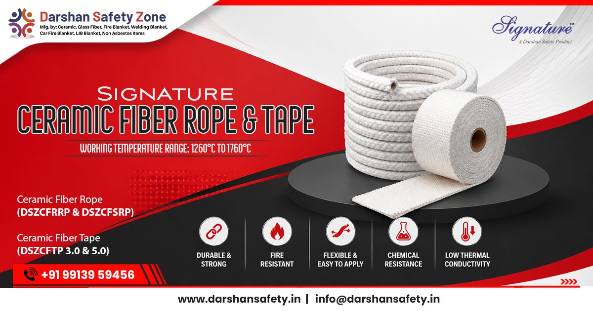 Ceramic Fiber Rope and Tape in Karnataka