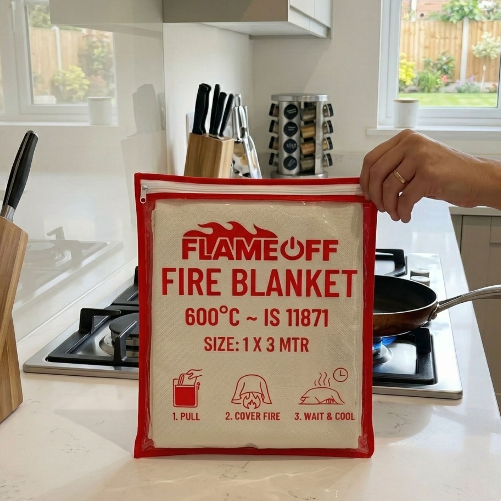 Fire Blanket Fire Blanket 1m × 3m