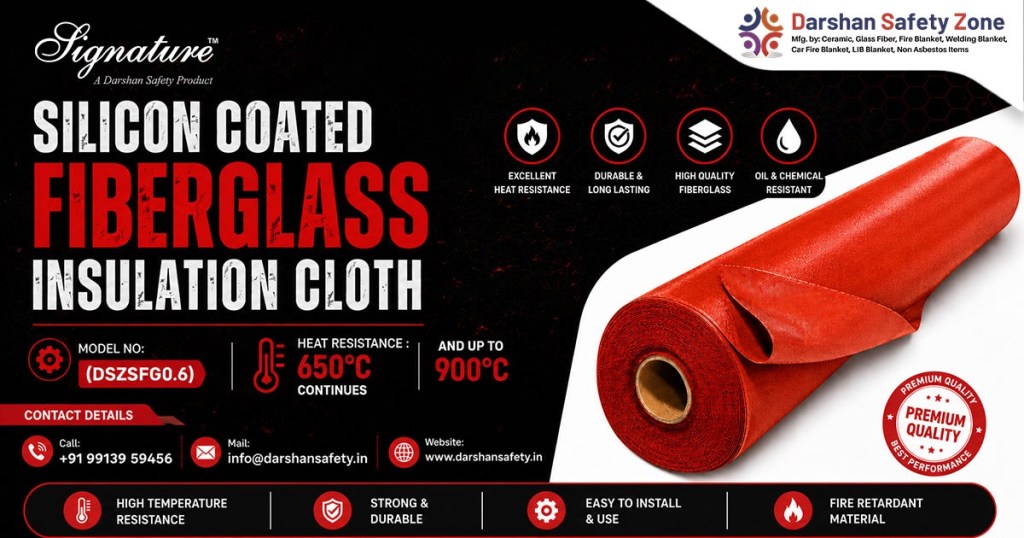 Silicon Coated Fiberglass Cloth in Odisha