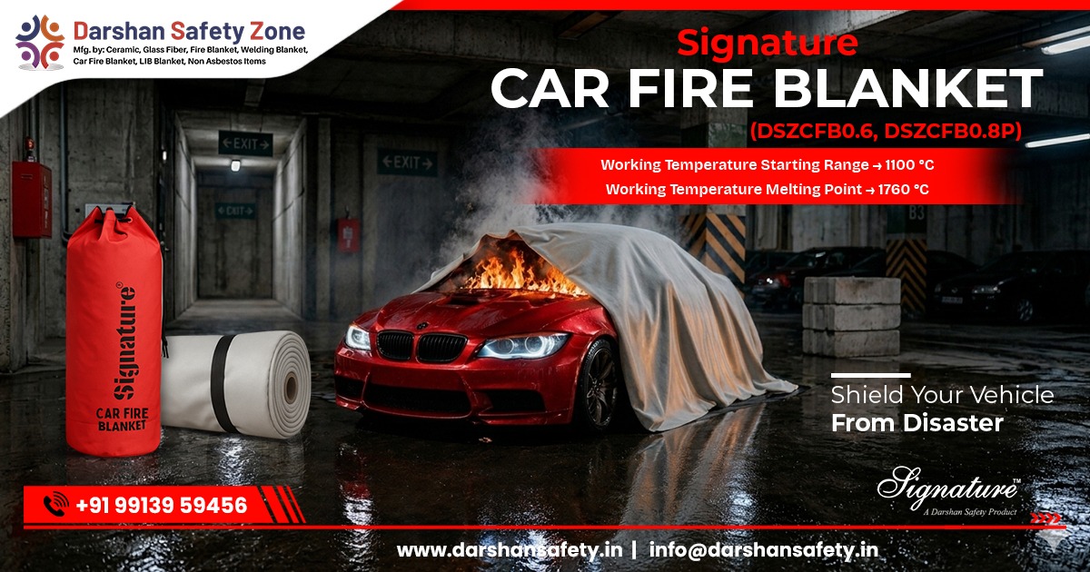 Fire Blanket for Car in Syria